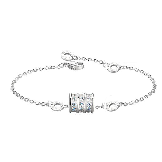 情人节礼物！【小蛮腰设计，散发迷人魅力！】925银小蛮腰手链礼盒装 ins小众设计高级感 百搭饰品 送女友七夕情人节礼物 生日礼物-QB 商品图4