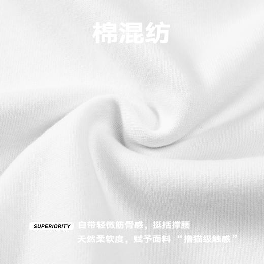 NPC潮牌棉混纺印花圆领长袖卫衣男宽松秋季上新NP57ST46 商品图4