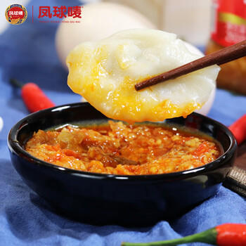 凤球唛特辣王辣椒酱290g蒜蓉辣椒酱火锅调料蘸料下饭拌面拌饭香辣酱 /粮油调味 /调味品 /复合调味料 商品图1