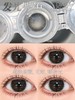 「高端美瞳 」DK G330/G331/G332 巧粉黑 14.0mm 半年抛 含硅水凝胶 商品缩略图3