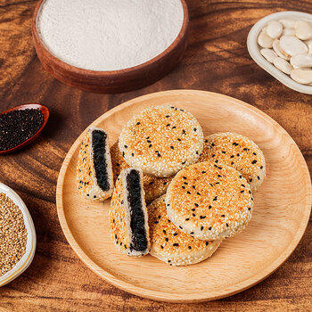 麦酥园 五黑芝麻饼干蛋糕点糖尿病人无糖精休闲零食品早餐面包孕妇450g /休闲食品 /中式糕点 /其他中式糕点 商品图3