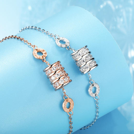 情人节礼物！【小蛮腰设计，散发迷人魅力！】925银小蛮腰手链礼盒装 ins小众设计高级感 百搭饰品 送女友七夕情人节礼物 生日礼物-QB 商品图2