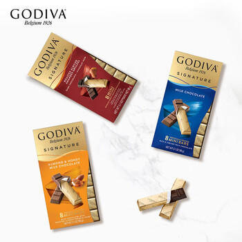 歌帝梵（Godiva）醇享进口海盐黑巧克力90g 出游零食  糖果 休闲零食  独立装 /休闲食品 /巧克力 /黑巧克力 商品图0