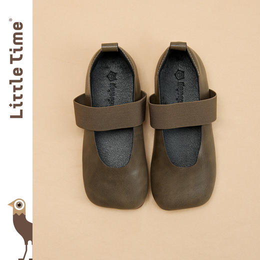 littletime女童皮鞋2025新款儿童洋气百搭真皮公主鞋女孩皮鞋 商品图3
