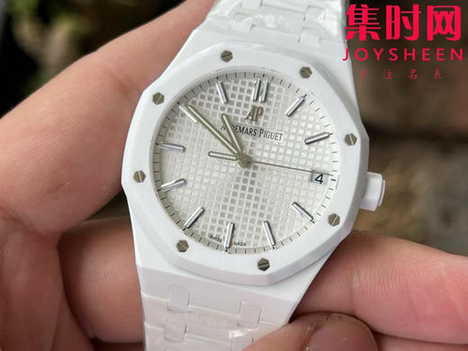 爱彼 APS皇家橡树15500系列 皇家橡树全陶瓷 男士腕表 新到货，凭借陶瓷材质与Cal.4302一体机 商品图3