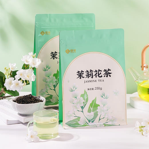 【宜昌助农馆】 宜茶 萧氏茉莉花茶 250g/袋 商品图0