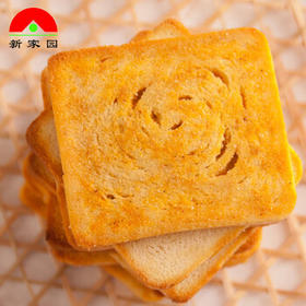 新家园 休闲零食 饼干烤馍片锅巴多口味63g*18包/整箱 /休闲食品 /饼干 /馍片