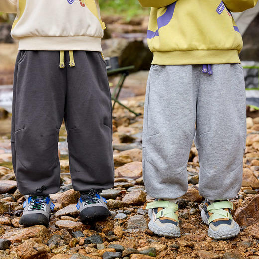 【秋季上新】嘟嘟家宝宝秋季休闲裤男童裤子儿童山系露营风秋装女宝宽松跑跑裤 商品图3