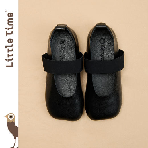 littletime女童皮鞋2025新款儿童洋气百搭真皮公主鞋女孩皮鞋 商品图2