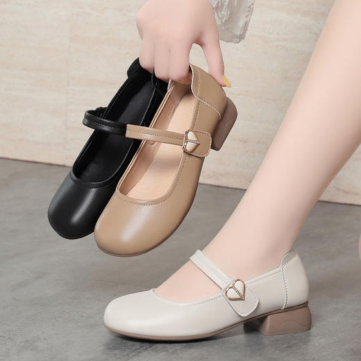 SF95525春新款女单皮鞋乐福鞋软底软面懒人鞋驾车鞋SF955加大码43 商品图2