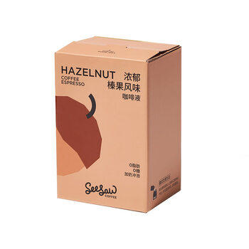 Seesaw 浓郁榛果风味咖啡液33ml*6条 冷萃浓缩意式冰美式 /水饮冲调 /咖啡 /咖啡液 商品图2