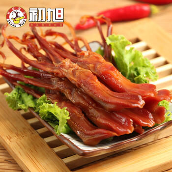 初旭食品（chuxufood） 温州酱鸭舌218g 卤香味 温州特产肉脯 特产休闲零食小吃  /休闲食品 /肉类零食 /鸭肉类 商品图0