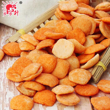 步步升 南京板鸭味零食420g（约18小包）经典儿时怀旧巨好吃的零食 /休闲食品 /膨化食品 /其他膨化食品 商品图2