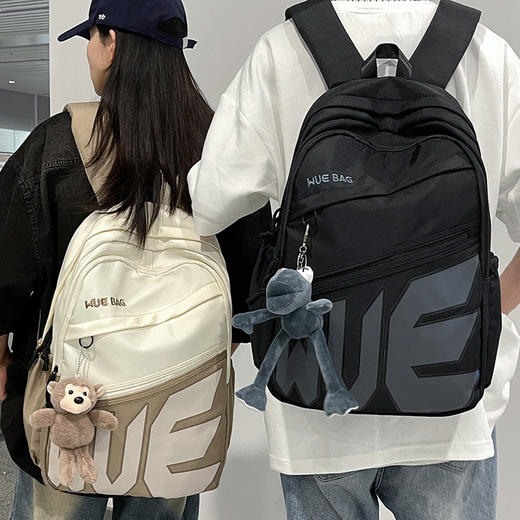 书包男生2025新款初中高中生大容量结实耐用双肩包女高颜值背包男 商品图8