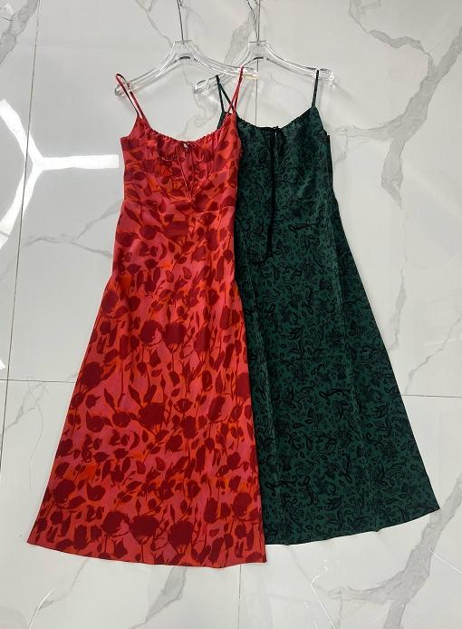 【门店同款】ENJOY夏季法式印花吊带裙 162643640 商品图0