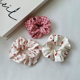 【积分兑】甜美红色系组合发圈纪念日百货门店同款163993764