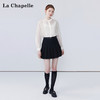 天猫同步【莱赛尔、轻薄凉感】拉夏贝尔/La Chapelle圆领长袖衬衫轻薄透气高级感长袖衬衣 商品缩略图1