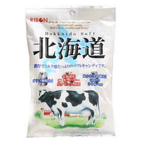RIBON北海道奶糖105.8g糖果理本日本进口炼乳糖软糖儿童零食结婚喜糖 /休闲食品 /糖果 /奶糖