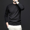 秋款上新！【蓄热保暖，无惧寒冷！】秋冬季新款 中青年男士仿羊毛一线成衣 无缝圆领纯色打底 针织毛衣男-QB 商品缩略图7