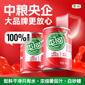 屯河 100%番茄汁245ml*10 0防腐剂果蔬汁西红柿汁内蒙新疆番茄汁 /水饮冲调 /饮料 /果蔬汁/饮料