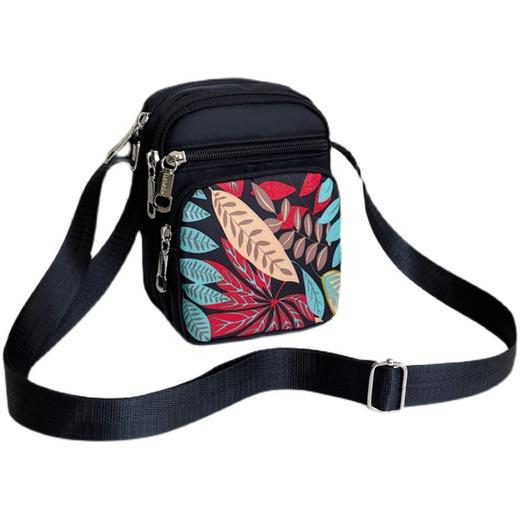 女2025新款防水牛津布单肩斜挎包韩版百搭多层手机零钱包迷你小包 商品图4