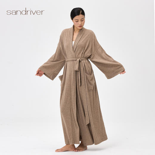 精纺羊绒睡袍  SJF97W036N 商品图4