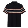 春夏新款轻商务男士短袖t恤polo衫华夫格翻领条纹男士T恤   PSL-2230 商品缩略图3