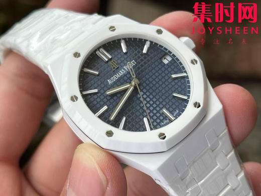 爱彼 APS皇家橡树15500系列 皇家橡树全陶瓷 男士腕表 新到货，凭借陶瓷材质与Cal.4302一体机 商品图5