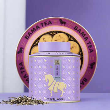 八马茶业 特级 烘青茉莉花茶 云南绿茶 百福系列 茶叶自己喝 罐装60g /水饮冲调 /茗茶 /茉莉花茶 商品图5