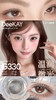 「高端美瞳 」DK G330/G331/G332 巧粉黑 14.0mm 半年抛 含硅水凝胶 商品缩略图2