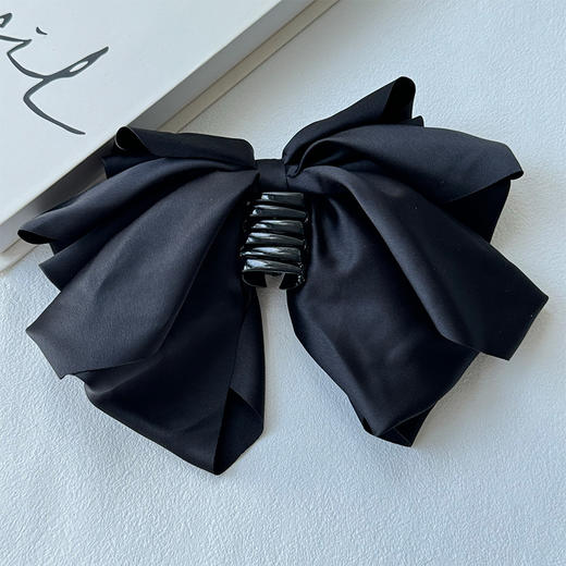 韩系显发量蝴蝶结黑马尾抓夹纪念日百货门店同款164343499 商品图4