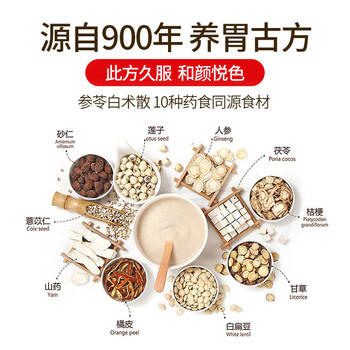 江中猴姑米稀小米红枣米糊7天装中老年人营食品养胃早餐女性猴菇流食210g /水饮冲调 /冲饮谷物 /米糊 商品图3