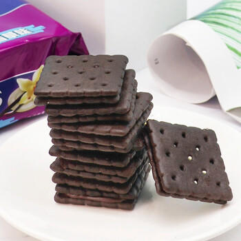 马奇新新马来西亚进口岩盐香草夹心饼干休闲零食点心下午茶190g独立包 /休闲食品 /饼干 /夹心饼干 商品图5