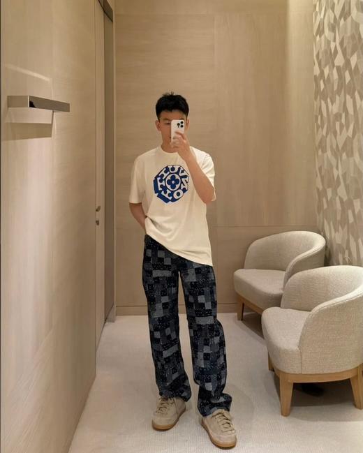 驴家  25ss联名Flower印花字母T恤 男女同款（DY） 商品图11