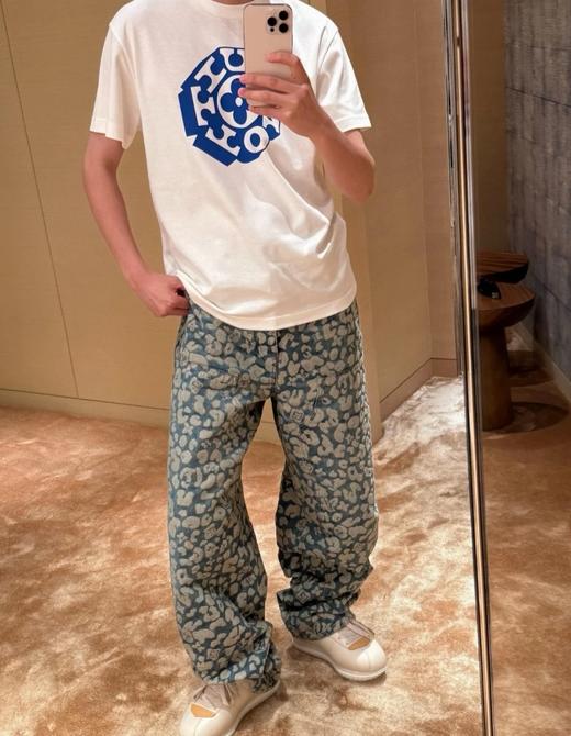 驴家  25ss联名Flower印花字母T恤 男女同款（DY） 商品图12