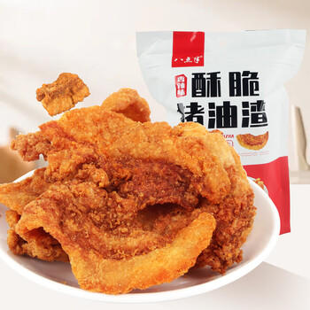 八点半香辣味猪油渣100g零食肉干猪肉脯脆皮五花肉香酥肉脆哨温州特产 /休闲食品 /肉类零食 /猪肉类 商品图1