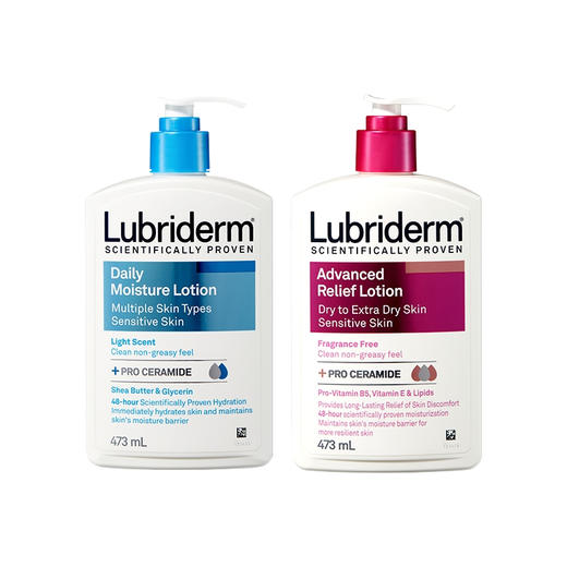 Lubriderm 露比黎登 精粹舒缓润肤身体乳 473ml 商品图0