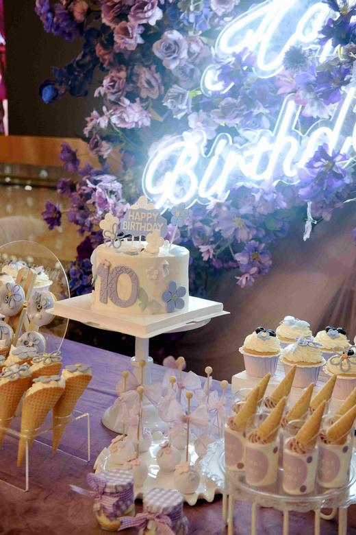 紫色系甜品台 商品图8