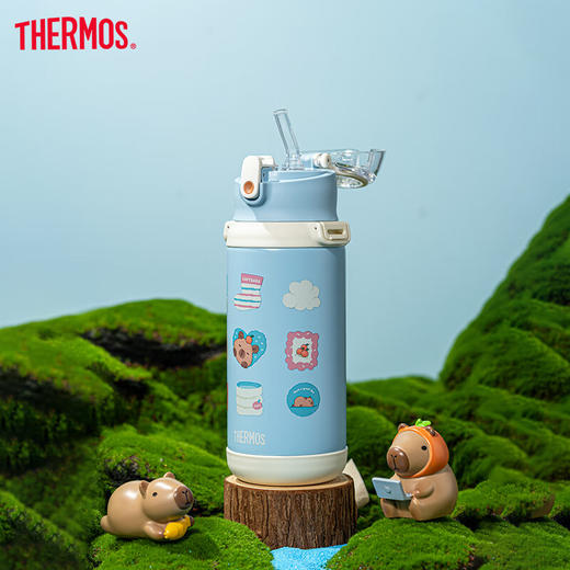 膳魔师 双盖保温杯 550ml/600ml 萌宠系列 商品图4