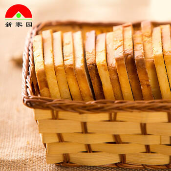 新家园 休闲零食 饼干烤馍片锅巴多口味63g*18包/整箱 /休闲食品 /饼干 /馍片 商品图2