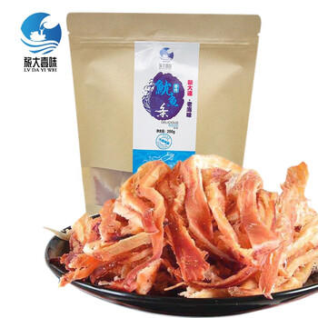 旅大壹味香烤鱿鱼条200g 大连特产远洋食材手撕风琴鱿鱼丝 解馋海鲜零食 /休闲食品 /海味零食 /鱼零食 商品图3