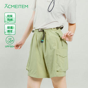 【出游季特惠】ACMEITEM爱棵米 户外亲子运动短裤速干宽松夏季裤子男女GAG3220839C GAG3220893C