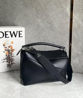 罗意威 中号 新版本 柔软粒面牛皮革Puzzle  Edge手袋（LZ*MM）