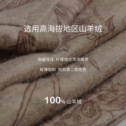 精纺羊绒印花短袖女套衫  SJF97W347N 商品图2