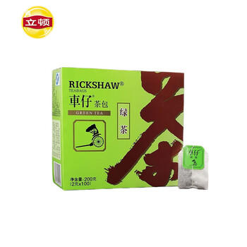 立顿车仔绿茶安徽黄山200g 非独立袋泡双囊茶包办公室下午茶2g*100包 /水饮冲调 /茗茶 /绿茶 商品图7