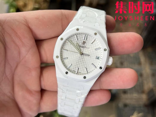 爱彼 APS皇家橡树15500系列 皇家橡树全陶瓷 男士腕表 新到货，凭借陶瓷材质与Cal.4302一体机 商品图8