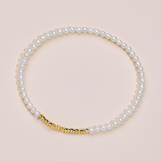 方糖系列  淡水珍珠手链3-3.5mm 商品图9