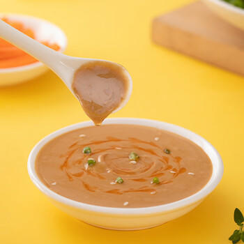 海底捞 火锅蘸料量贩装 原味芝麻酱120g*4 组合装 烧烤家用调味料芝麻酱 /粮油调味 /调味品 /火锅底料/蘸料 商品图2