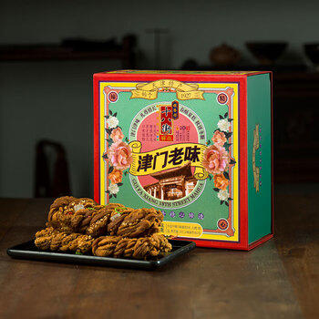 桂發祥十八街麻花礼盒津门老味820g（内含14支）天津特产礼物团购福利 /休闲食品 /中式糕点 /麻花 商品图2