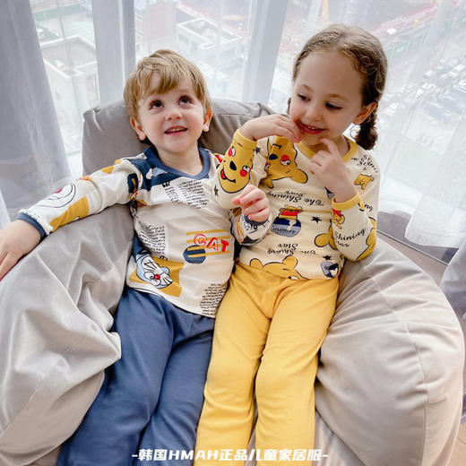 【49.9元/2套起】儿童纯棉秋衣裤套装男童女童内衣家居服套装秋冬保暖 商品图1